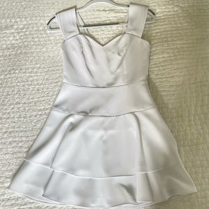 Alice + Olivia White mini dress